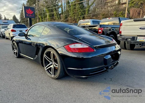 2006 Porsche Cayman S from USA, damaged, VIN WP0AB29816U783592